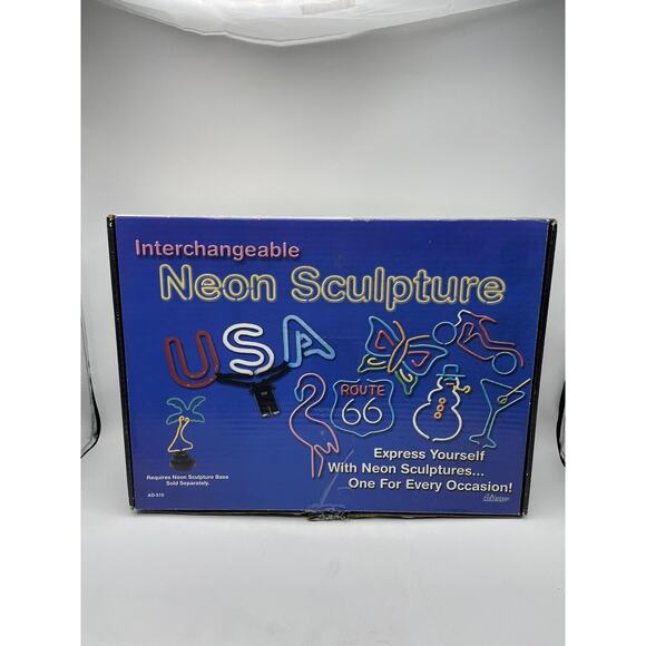 ADVANTAGE NEON Christmas Tree Star Light INTERCHANGEABLE With Base Tested - Picture 7 of 9